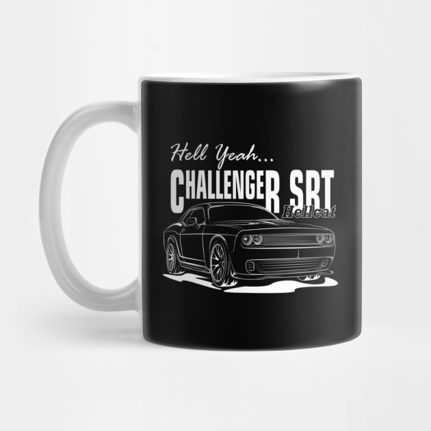 Challenger SRT Hellcat (White Print) by WINdesign